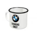 Plechový hrnek BMW Drivers Only