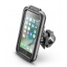  Voděodolné pouzdro Interphone pro Apple iPhone SE (2020)/8/7/6/6S, úchyt na řídítka, černé
