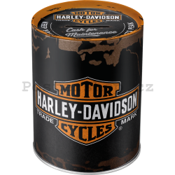 Plechová kasička - Harley-Davidson