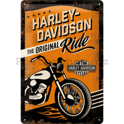 Plechová cedule – Harley-Davidson 30x20 cm