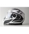 Vyklápěcí helma Maxx FF950 černá/bílá