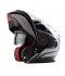 Vyklápěcí helma Maxx FF950 černá/stříbrná